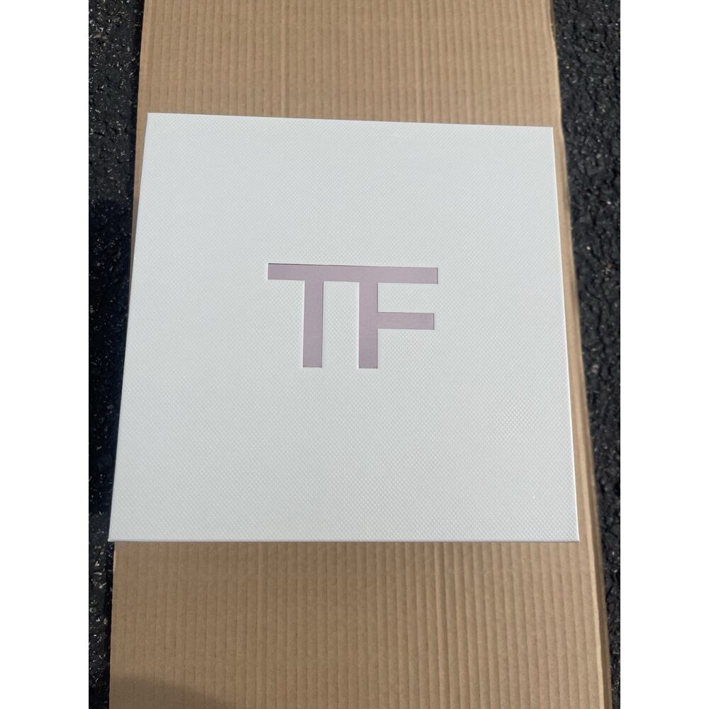 Tom Ford Crème Empty Gift Box Collapsible, Authentic 8” x 8” x 4”